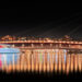 Pont, passerelles et reflets sur la Saône - Lyon 7 Appareil : X-T5 Focale : 23mm Ouverture : f/13 Vitesse : 40sec ISO : ISO-500