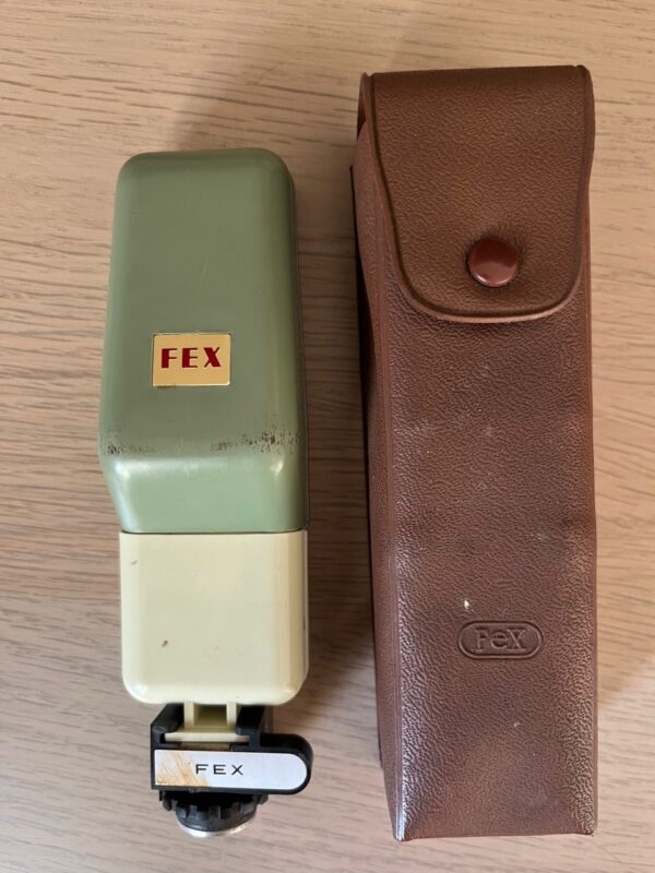 Flash photo LuciFex des années 1955 avec étui d'origine (FEX) – Image 3