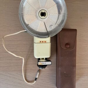 Flash photo LuciFex des années 1955 avec étui d'origine (FEX)